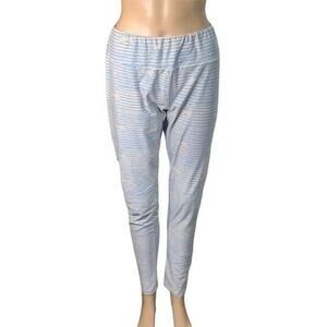 LulaRoe Womens Leggings Soft Stretchy Casual Light Blue Gray Tall and Curvy